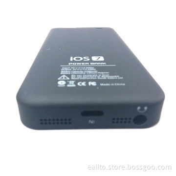 Power Case/Power Bank for IOS7, iPhone 5 with 2,200mAh Capacity